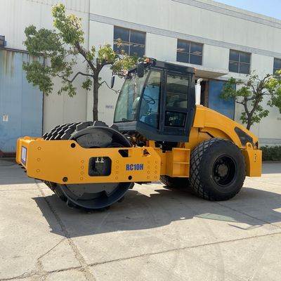 12ton الاهتزاز الطريق الرول آلة الإلكترونية الاهتزازية مزدوجة الأسطوانة الأسطوانة