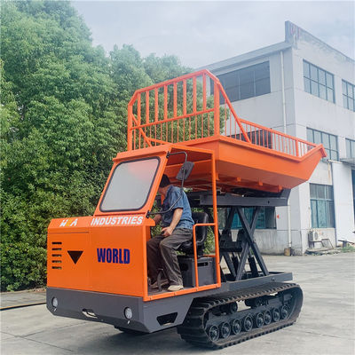 4WD الزاحف الزاحف جرار صغير لنقل الفواكه