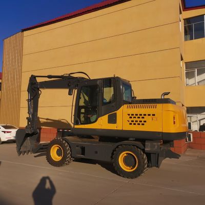 4WD آلة الحفار الصغيرة 0.6m3 دلو آلة حفارة صغيرة