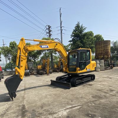 1100 دورة في الدقيقة حفار زاحف هيدروليكي حفارة منزلية صغيرة مع مسار مطاطي