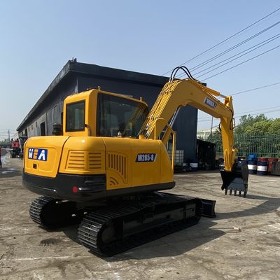 2200kw حفارة مجنزرة صغيرة اللون الأصفر مايكرو حفارة صغيرة