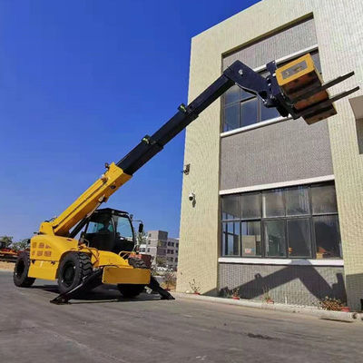 رافعة شوكية تلسكوبية 4ton رافعة شوكية منخفضة الضوضاء الدورية