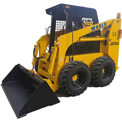 Powerplus Bob قطة اللودر الصغير الانزلاقي ذو التوجيه الآمن مع الكناس JC60