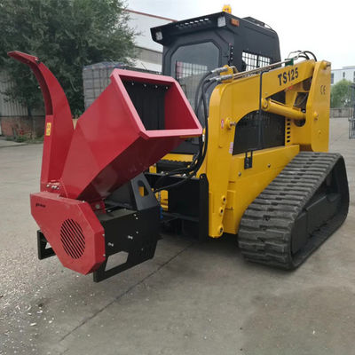Bob Skid Steer Track محمل جرافة انزلاقية كهربائية لإزالة الثلج