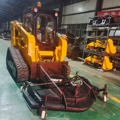 Bob Skid Steer Track محمل جرافة انزلاقية كهربائية لإزالة الثلج