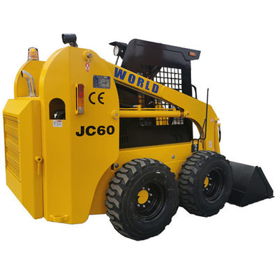 اللودر الانزلاقي الصغير متعدد الاستخدامات ذو الكفاءة العالية مع الكناس JC60
