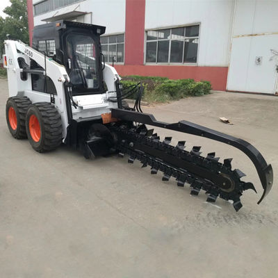 CE لودر انزلاقي صغير 4WD سعة عالية للبناء