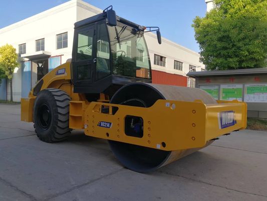 الأسطوانة الاهتزازية مزدوجة الأسطوانة ذات الخدمة الشاقة خلف الأسطوانة الاهتزازية