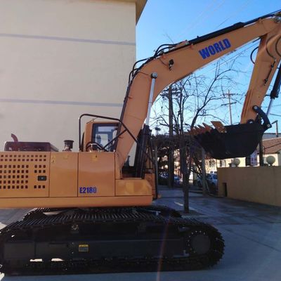 حفارة مجنزرة هيدروليكية الكمون محرك 12rpm مع مرفقات اختيارية