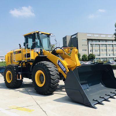 Weichai Engine Front End Wheel Loader 162kW قوة قوية للبناء