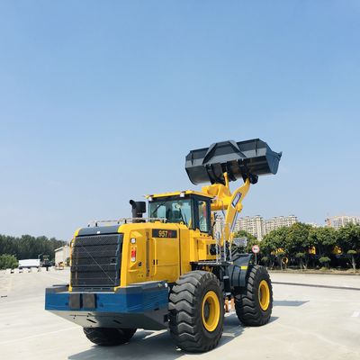 Weichai Engine Front End Wheel Loader 162kW قوة قوية للبناء
