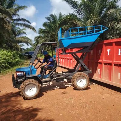 2150mm Wheelbase Palm Oil Tractor مع سعة خزان الوقود للإطارات الزراعية 11L