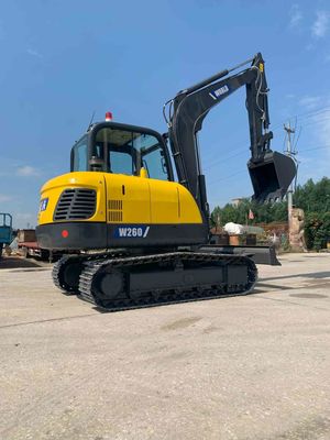 آلة حفر مدمجة بقوة حفر دلو 40.2KN مكافئة لـ Komatsu PC60