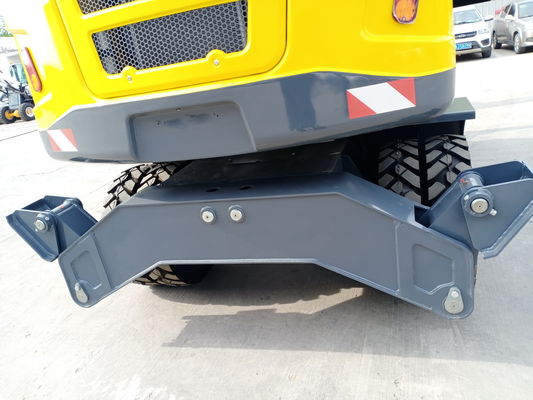 62.5kW حفارة مجنزرة مع محرك YuChai أو Cummins للزراعة الريفية