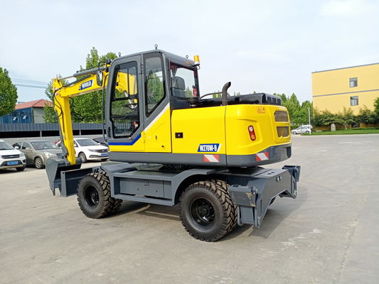 62.5kW حفارة مجنزرة مع محرك YuChai أو Cummins للزراعة الريفية