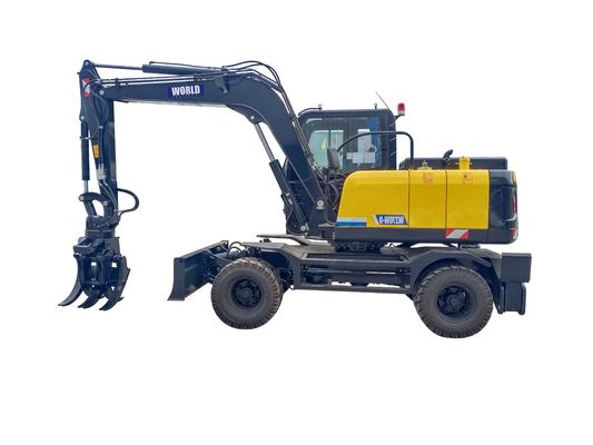 YuChai أو Cummins حفارة مجنزرة ذات عجلات W270W-9