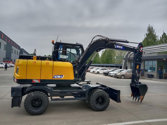 YuChai أو Cummins حفارة مجنزرة ذات عجلات W270W-9