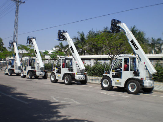 4 Wheel Drive EPA Diesel Engine Telescopic Handler 2.5T load Telescopic Forklift 4WD Telehandler