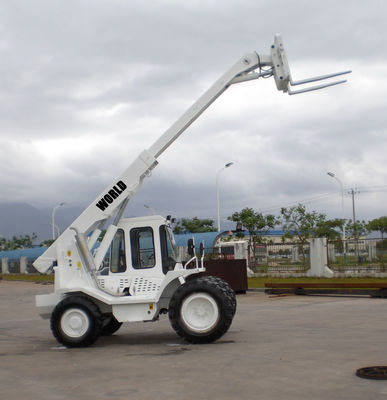 4 Wheel Drive EPA Diesel Engine Telescopic Handler 2.5T load Telescopic Forklift 4WD Telehandler