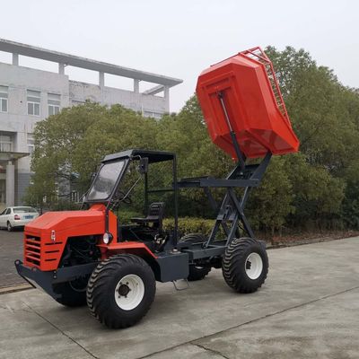 35HP 4 * 4 Wheel Drive 11L زيت النخيل جرار مع 4 * 2 محرك خلفي ناقل الحركة