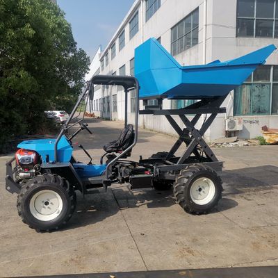 محرك 4 عجلات 14 حصان ديزل زيت النخيل جرار معدات عجلات 2150mm