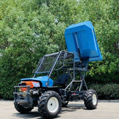 1250kg ديزل زيت النخيل معدات حصاد 2.4m قلابة