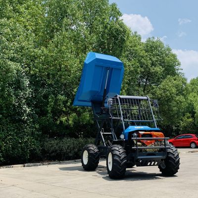 1250kg ديزل زيت النخيل معدات حصاد 2.4m قلابة