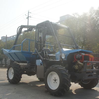 1325mm فتح الكابينة زيت النخيل آلة حصاد الوزن 1250kg مع كلاب