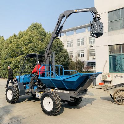 1325mm فتح الكابينة زيت النخيل آلة حصاد الوزن 1250kg مع كلاب