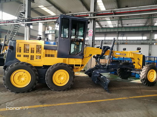 ممهدة الطرق Cummins 6BT5.9 بطول شفرة 3658 مم وتسوية الأراضي الزراعية 135 حصانًا