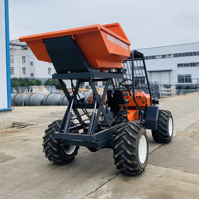 جرار زيت النخيل 4WD للعمليات الفعالة 1325mm عرض مسار
