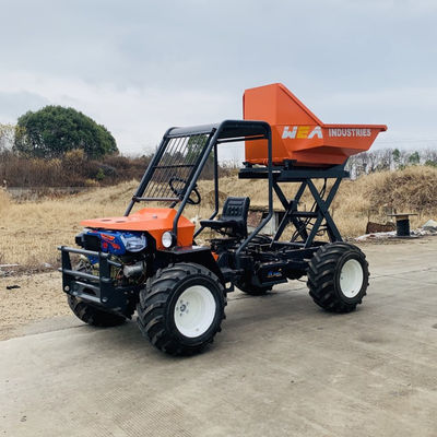 نظام هيدروليكي آلة جرار زيت النخيل مع 4WD للحصول على أفضل النتائج
