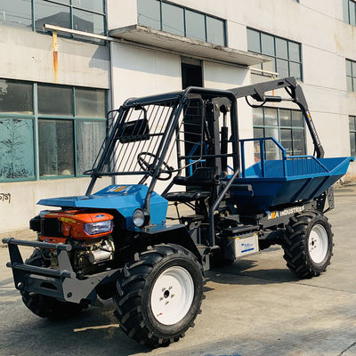 المحور الأمامي 4WD جرار زيت النخيل قاعدة العجلات 2150mm والمحور الخلفي 4WD