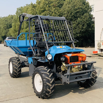 المحور الأمامي 4WD جرار زيت النخيل قاعدة العجلات 2150mm والمحور الخلفي 4WD