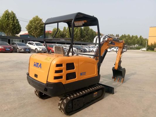 الحفرة المضغوطة الصغيرة مع عمق قطع الشفرة 310mm 2200kg دلو 0.1-0.3cbm