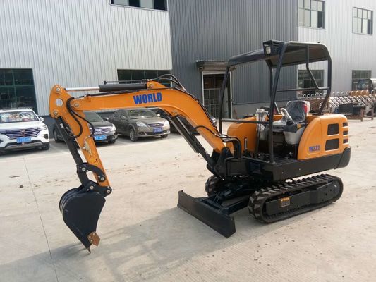أعلى عمق حفر 2450mm حفر الزحف الصغيرة لأقصى ارتفاع رفع من شفرة 240mm