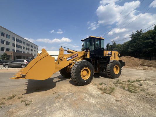 محمل 5 طن الأمامي مع دلو محرك CAT C6121 من 3.0-3.6cbm