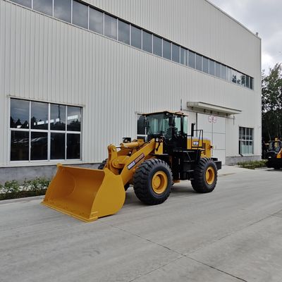 XCMG حفر محمل عجلات مماثلة ل CAT المدمجة محملة الأمامية نهاية 5 طن استخدامها للتعدين