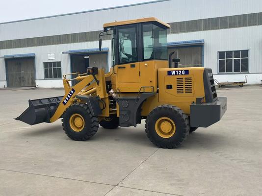 لودر بعجلات صغير 1 طن 2 طن يستخدم للبناء والمحاجر الصغيرة، سعة الجرافة 0.6 متر مكعب 0.8 متر مكعب