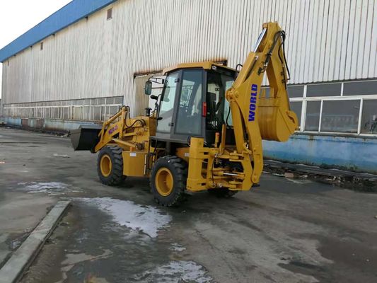 لودر حفار صغير ذو هيكل مدمج مع محرك Weichai