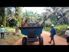 1325mm فتح الكابينة زيت النخيل آلة حصاد الوزن 1250kg مع كلاب