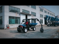المحور الأمامي 4WD جرار زيت النخيل قاعدة العجلات 2150mm والمحور الخلفي 4WD